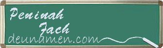 Peninah Fach Visitenkarte